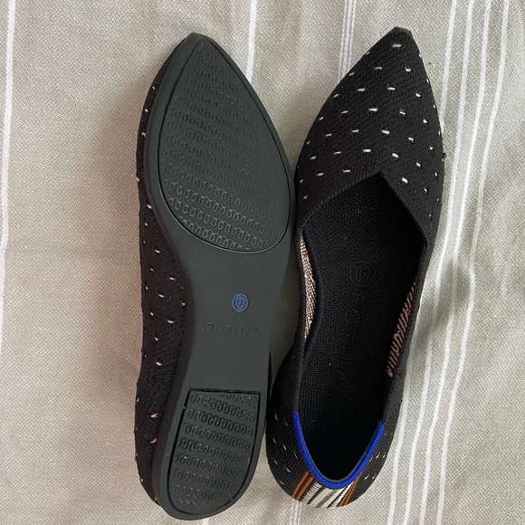 Rothy’s - The Point in Ivory Dot - W7 - Picture 2 of 12